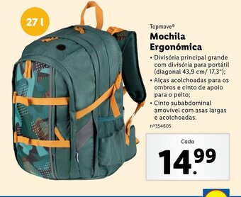 Topmove Mochila Ergonómica