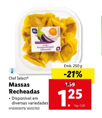 Lidl Massas Recheadas promoção