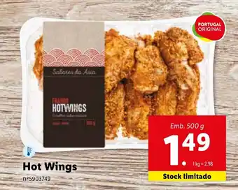 Lidl Hot Wings promoção