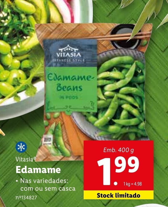 Promoção Vitasia Edamame em Lidl