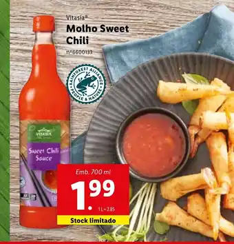 Lidl Vitasia Molho Sweet Chili promoção