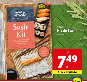 Lidl Vitasia Kit de Sushi promoção