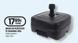 Intermarché Base de plástico p/ guarda-sol promoção