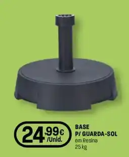 Intermarché Base p/ guarda-sol em resina promoção