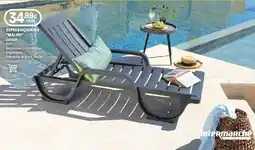 Intermarché Espreguiçadeira "malibu" promoção