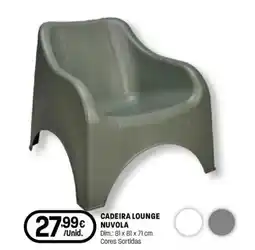 Intermarché Cadeira lounge nuvola promoção