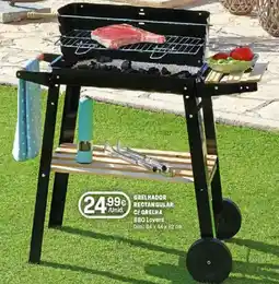 Intermarché Grelhador rectangular c/ grelha bbq lovers promoção