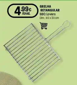 Intermarché Grelha retangular BBQ Lovers promoção