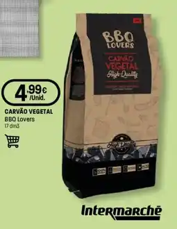 Intermarché Carvão vegetal BBQ Lovers promoção