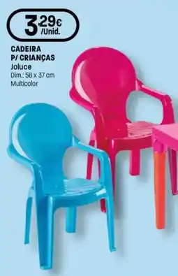 Intermarché Cadeira p/crianças Joluce promoção