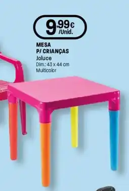 Intermarché Mesa p/ crianças joluce promoção