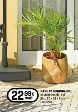 Intermarché Base p/ guarda-sol promoção