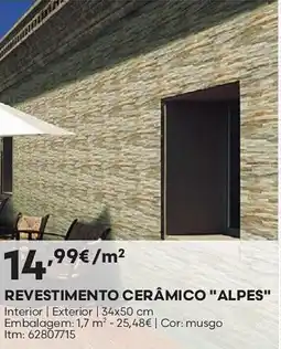 Bricomarché Revestimento cerâmico "alpes" promoção