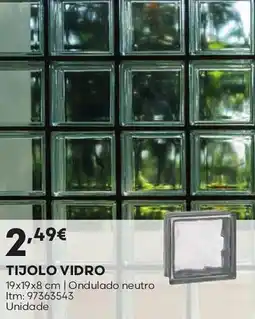 Bricomarché Tijolo vidro promoção