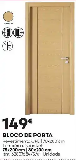 Bricomarché Bloco de porta promoção