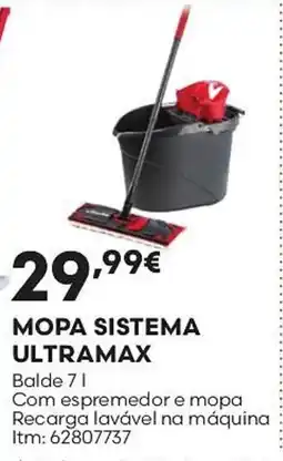 Bricomarché Mopa sistema ultramax balde promoção