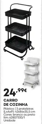 Bricomarché Carro de cozinha promoção