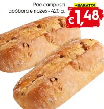 Bolama Pão Camposa Abóbora e Nozes 420g promoção