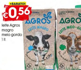 Bolama Leite Agros Magro/Meio Gordo 1lt promoção