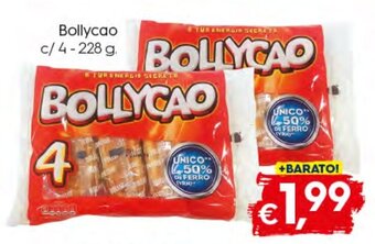 Bolama Bollycao c/4 228g promoção