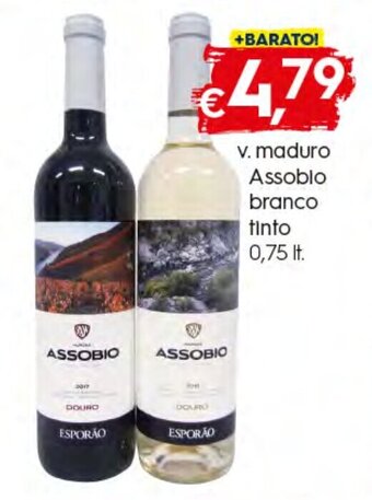 Bolama V. Maduro Assobio Branco tinto 0,75lt promoção