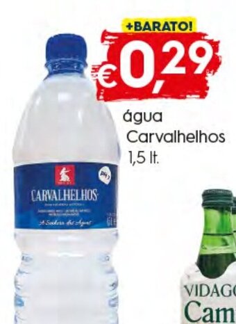Bolama Água Carvalhelhos 1,5lt promoção