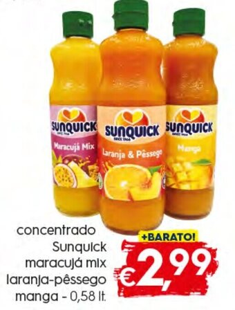 Bolama Concentrado Sunquick 0,58lt promoção