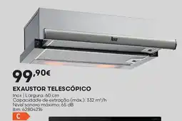Bricomarché Exaustor telescópico promoção