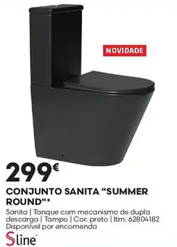 Bricomarché Conjunto sanita "summer round"* promoção