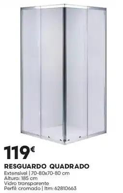 Bricomarché Resguardo quadrado promoção