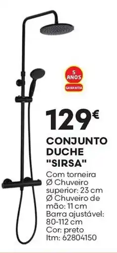 Bricomarché Conjunto duche "sirsa" promoção