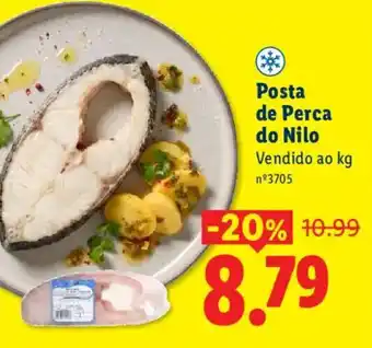 Lidl Posta de Perca do Nilo promoção