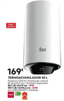 Bricomarché Termoacumulador promoção