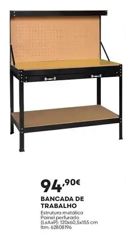 Bricomarché Bancada de trabalho promoção
