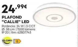 Bricomarché Plafond "callie" led promoção