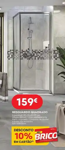 Bricomarché Resguardo quadrado promoção