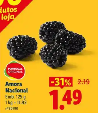 Lidl Amora Nacional promoção