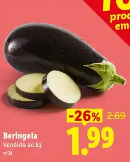 Lidl Beringela promoção