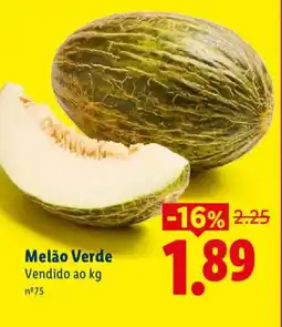 Lidl Melão Verde promoção