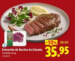 Lidl Entrecôte de Bovino da Irlanda promoção