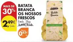 Pingo Doce Batata branca os nossos frescos promoção