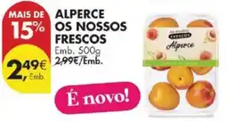 Pingo Doce Alperce os nossos frescos promoção