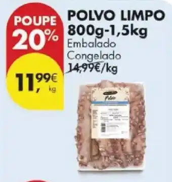 Pingo Doce Polvo limpo promoção