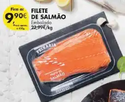 Pingo Doce Filete de salmão embalado promoção