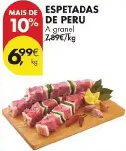 Pingo Doce Espetadas de peru promoção