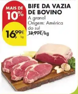 Pingo Doce Bife da vazia de bovino promoção
