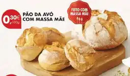 Pingo Doce Pão da avó com massa mãe promoção