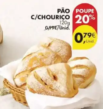 Pingo Doce Pão c/chourico promoção