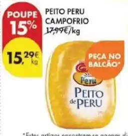 Pingo Doce Peito peru campofrio promoção