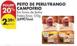 Pingo Doce Peito de peru/frango campofrio promoção
